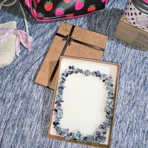 Elegant Multicolor Gemstone Necklace